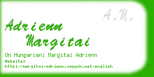 adrienn margitai business card